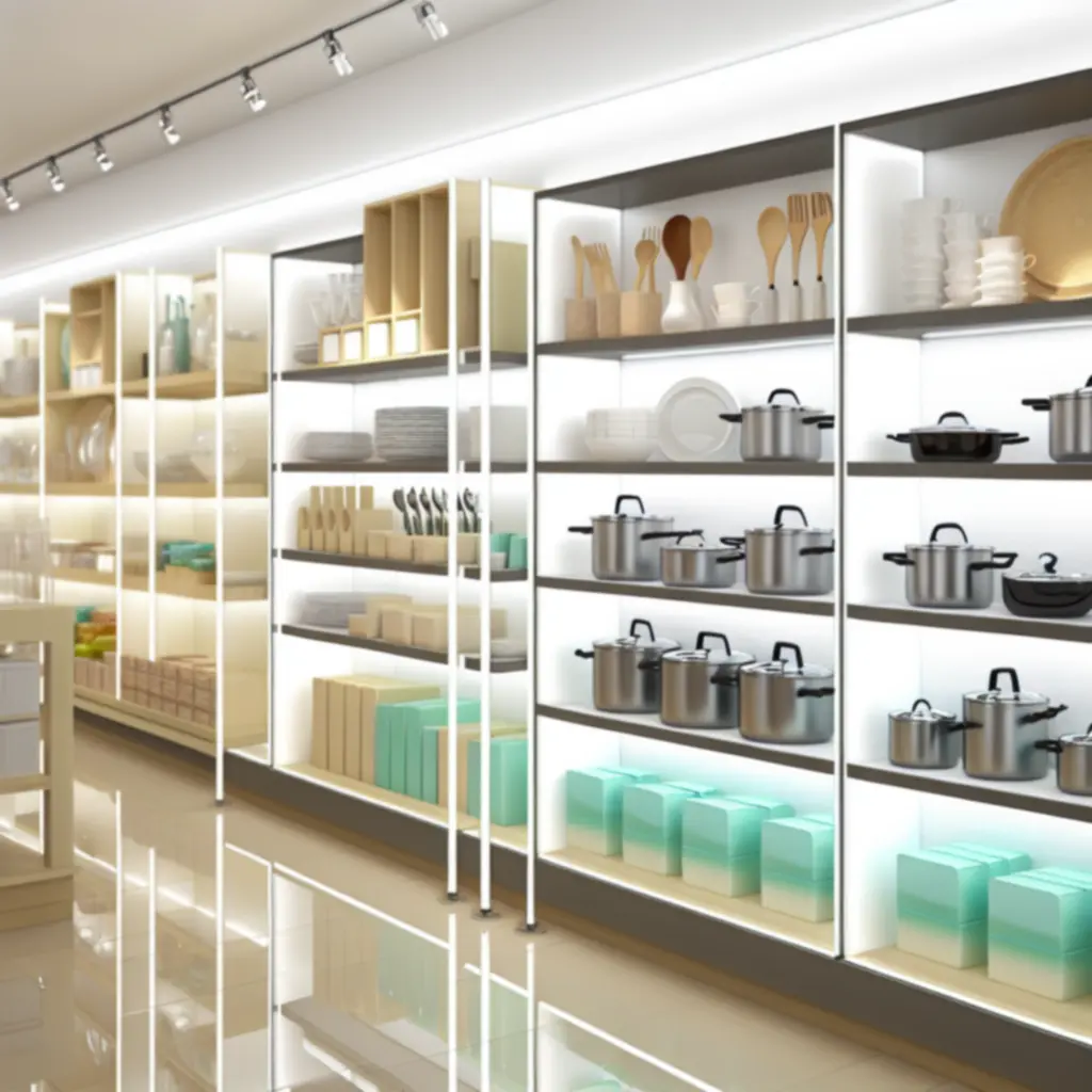 Nowoczesny sklep z wyposażeniem kuchennym Kitvoryx