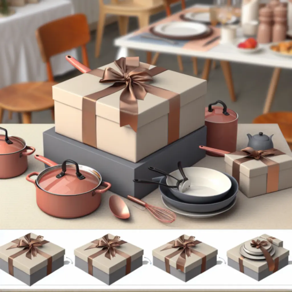 Elegancki zestaw prezentowy z produktami kuchennymi Kitvoryx